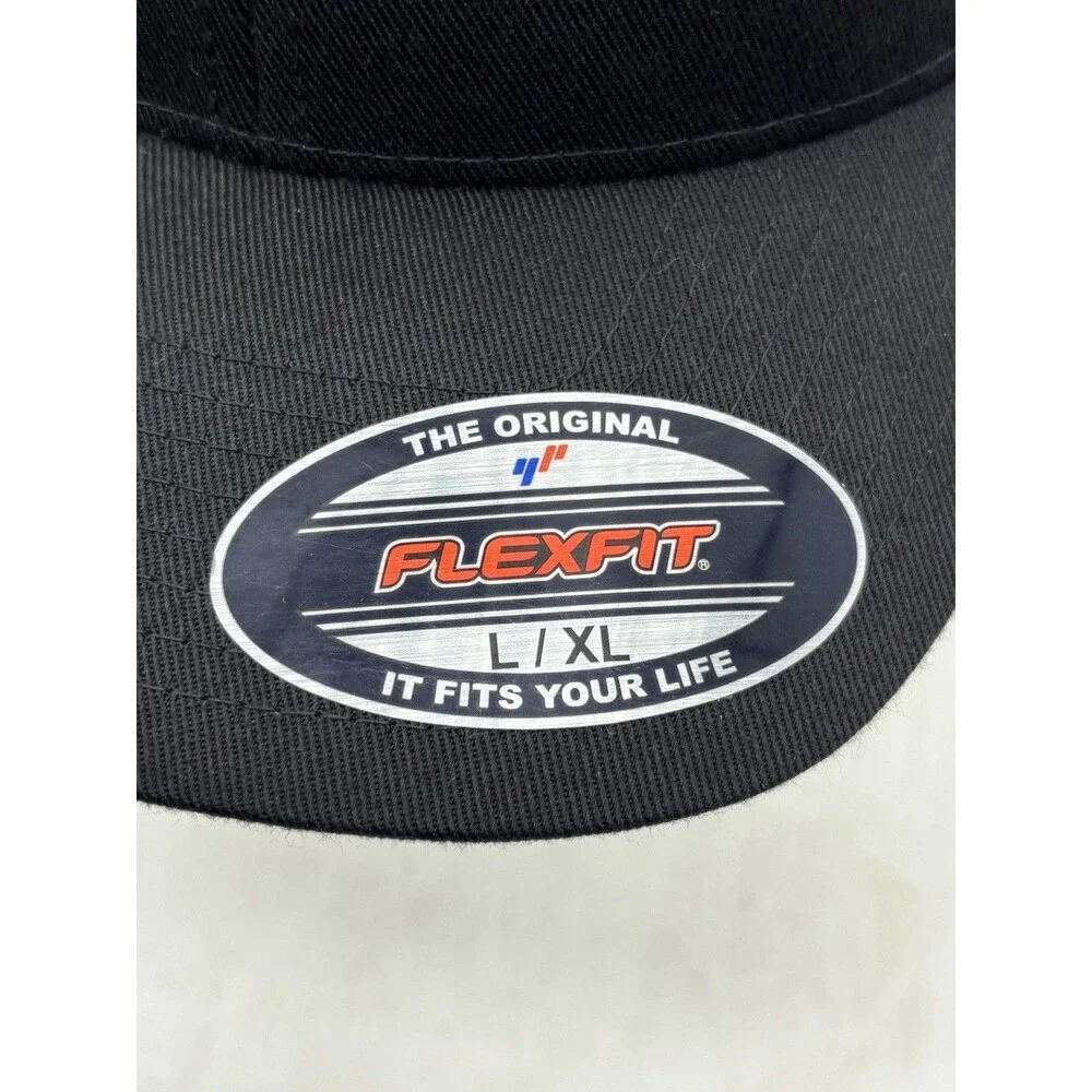 Freightliner Trucks Flexfit Hat Mens L/XL Black Embroidered Semi Truck